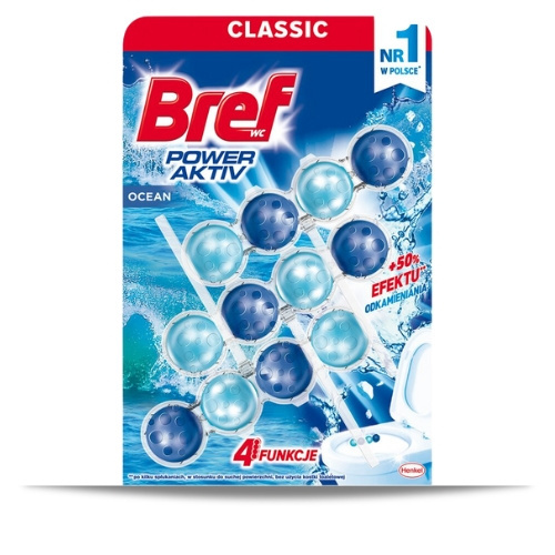 Bref Power Activ Ocean Zawieszka WC 3x50 G Henkel